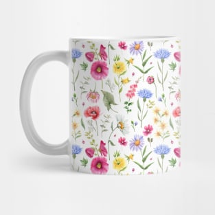 minimalist flower pattern Mug